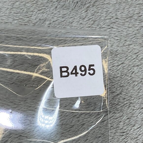 VTG Jeanne 1976 Women Fashion Belt S/M Black Adjustable Gold Basketweave Buckle - Picture 8 of 9